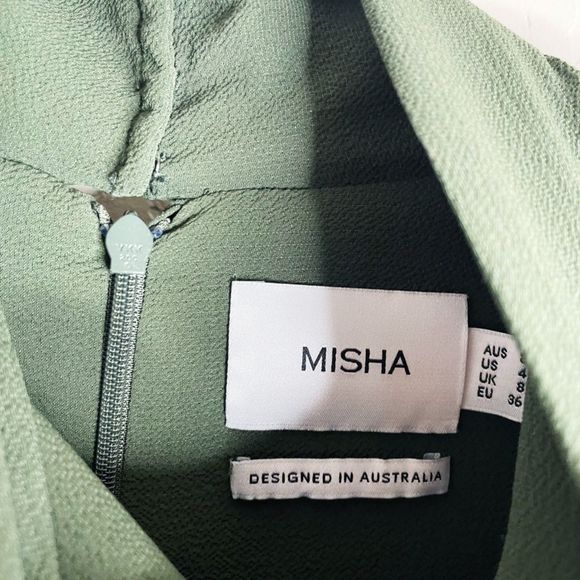 MISHA Collection Ruched Mini Dress - Picture 4 of 4